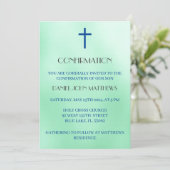 Invitation Cérémonie de confirmation de la Croix Verte (Debout devant)