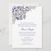 Invitation Cérémonie de Dhoti (Devant)