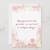 Invitation Cérémonie de Griha Pravesh (Dos)