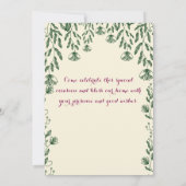 Invitation Cérémonie de Griha Pravesh (Dos)