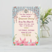 Invitation Cérémonie de Grihapravesh (Debout devant)