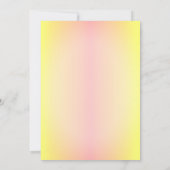 Invitation Cérémonie de haldi du marié hindou indien paon (Dos)