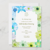 Invitation Cérémonie de Haldi Kumkum (Devant)