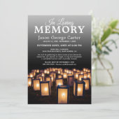 Invitation Cérémonie de la lanterne commémorative | Célébrati (Debout devant)