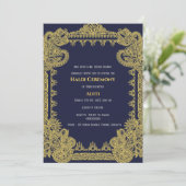 Invitation Cérémonie de la préMariage indienne Haldi (Debout devant)