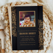 Invitation Cérémonie de la première prise de riz Annaprashan 