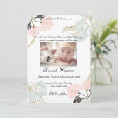 Invitation Cérémonie de l'Aqeeqah (Debout devant)