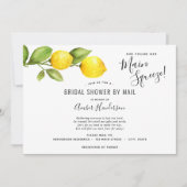 Invitation Cérémonie de mariage de Main Squeeze Lemons par co (Devant)