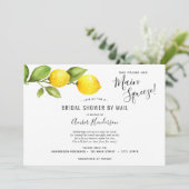 Invitation Cérémonie de mariage de Main Squeeze Lemons par co (Debout devant)