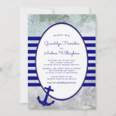 Invitation Cérémonie de Mariage Nautical Cruise Ship Invitati (Devant)