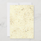 Invitation Cérémonie de Mehndi Floral musulman (Dos)