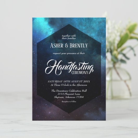 Invitation Cérémonie de présentation de la nébuleuse étoilée (Debout devant)