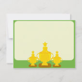 Invitation Cérémonie de remise de prix ou fête (Dos)