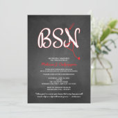 Invitation Cérémonie de remise des diplômes de l'infirmière B (Debout devant)