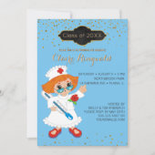 Invitation Cérémonie de remise des diplômes d'infirmières Éco (Devant)