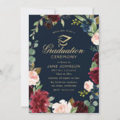 Invitation cérémonie de remise des diplômes floraux de la mar (Devant)