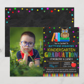 Invitation Cérémonie de remise des diplômes préscolaires Invi (Devant / Derrière)