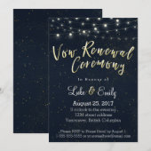 Invitation Cérémonie de renouvellement du Vow flamand de minu (Devant / Derrière)