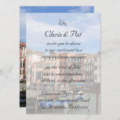 Invitation Cérémonie d'engagement (Devant / Derrière)