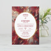 Invitation Cérémonie d'engagement d'élégance de la Bourgogne  (Debout devant)