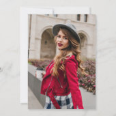 Invitation cérémonie d'épinglage de l'infirmière (Dos)