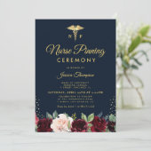 Invitation Cérémonie d'épinglage des infirmières de la marine (Debout devant)