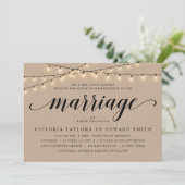 Invitation Cérémonie des Mariages de l'église, Hébergement de (Debout devant)