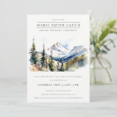 Invitation Cérémonie d'ouverture de la station de ski de Tell (Debout devant)