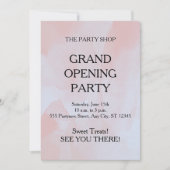 Invitation Cérémonie d'ouverture d'entreprise Autres célébrat (Devant)