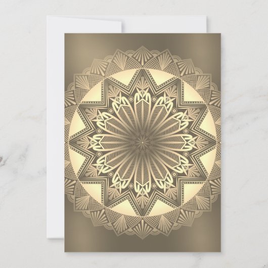 Invitation Cérémonie du Boy Dhoti indien Pancha Kattu (Dos)