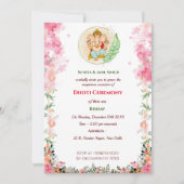 Invitation Cérémonie du Boy Dhoti indien Pancha Kattu (Devant)