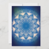 Invitation Cérémonie du Boy Dhoti indien Pancha Kattu (Dos)