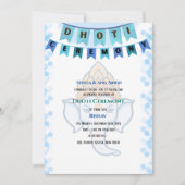 Invitation Cérémonie du Boy Dhoti indien Pancha Kattu Invit (Devant)