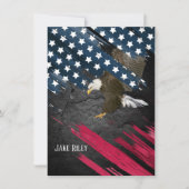 Invitation Cérémonie du scoutisme Aigle à tête blanche sur dr (Devant)