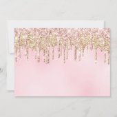 Invitation cérémonie élégante d'épingle d'infirmière de parti (Dos)