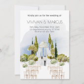 Invitation Cérémonie élégante des Mariages extérieurs - Inspi (Devant)