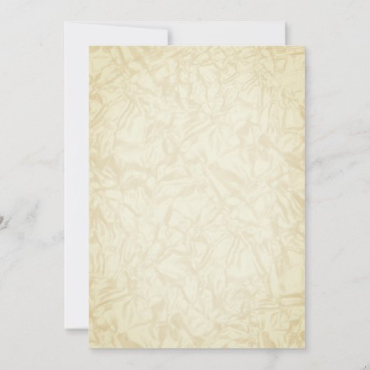 Invitation Cérémonie Haldi de la mariée hindoue indienne Gane (Dos)