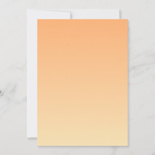 Invitation Cérémonie Haldi de la mariée hindoue indienne Papi (Dos)