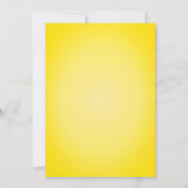 Invitation Cérémonie Haldi du marié hindou indien thème paon (Dos)