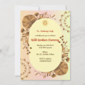 Invitation Cérémonie Haldi Kumkum (Devant)