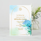 Invitation Cérémonie Haldi Kumkum (Debout devant)