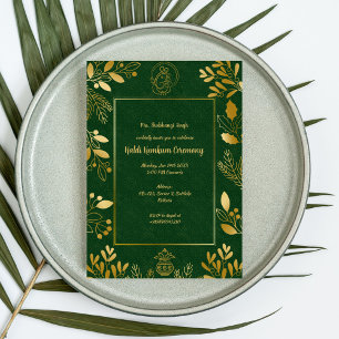 Invitation Cérémonie Haldi Kumkum