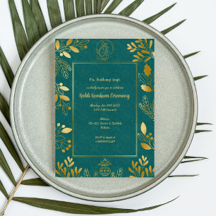 Invitation Cérémonie Haldi Kumkum