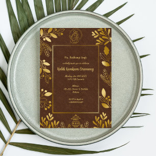 Invitation Cérémonie Haldi Kumkum