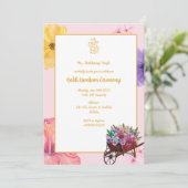 Invitation Cérémonie Haldi Kumkum (Debout devant)