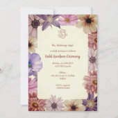 Invitation Cérémonie Haldi Kumkum (Devant)