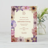 Invitation Cérémonie Haldi Kumkum (Debout devant)