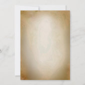 Invitation Cérémonie indienne de la sangeet pré-Mariage Peaco (Dos)