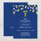 Invitation Cérémonie ou fête de remise de diplômes de la RDH, (Devant / Derrière)