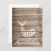 Invitation Cerf urbain (Devant / Derrière)